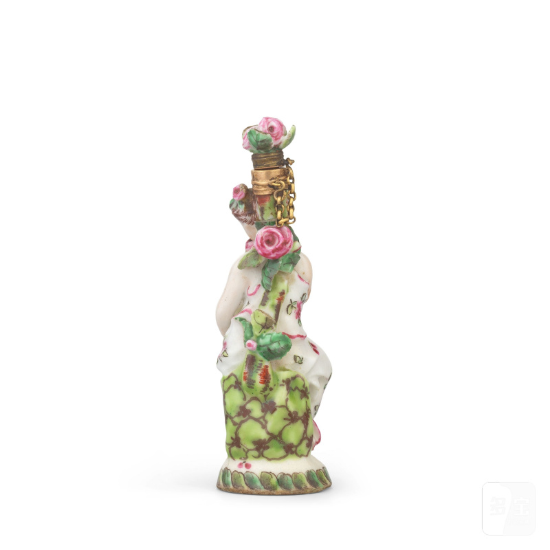 A St James's (Charles Gouyn) scent bottle and stopper, circa 1751-59 - 图6
